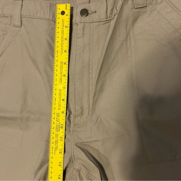 NWOT Carhartt Men’s 40x30 Loose Fit Canvas Utility Work Pant Tan B151-TAN - Picture 12 of 14